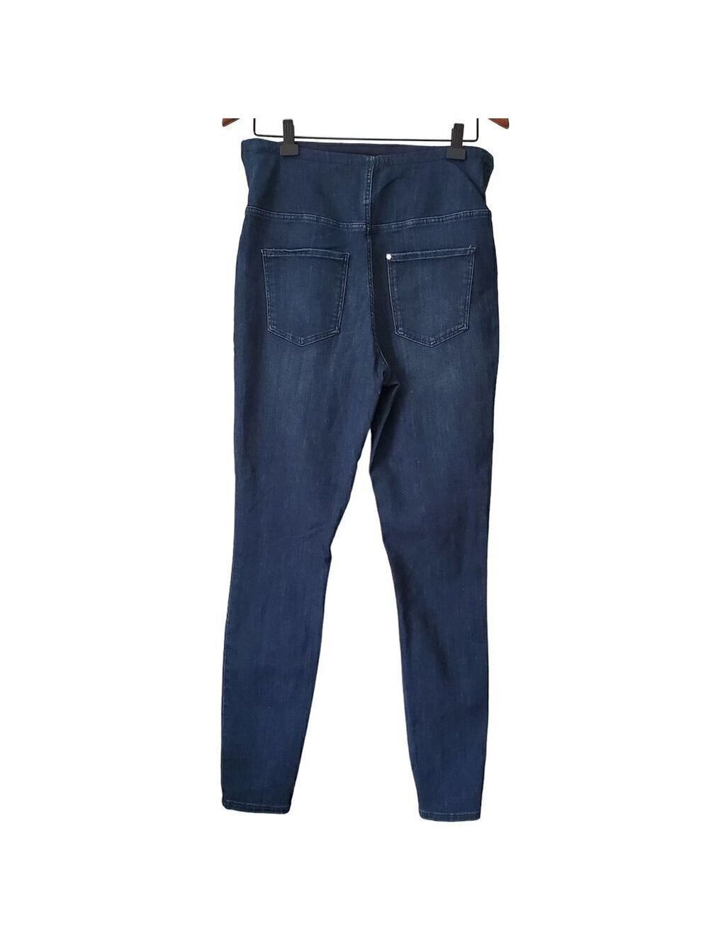 Mama Maternite Dark Wash Skinny Jeans Medium - Picture 4 of 7